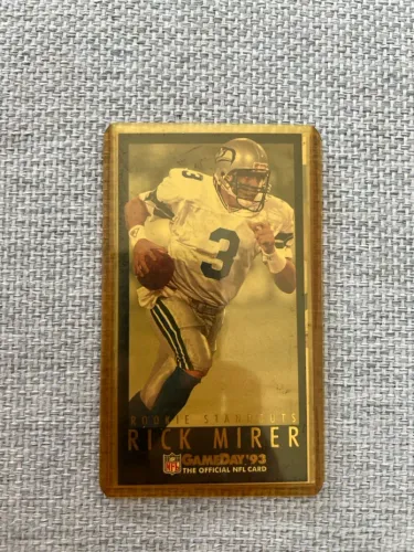 Card de Coleção Rick Mirer GameDay 93
