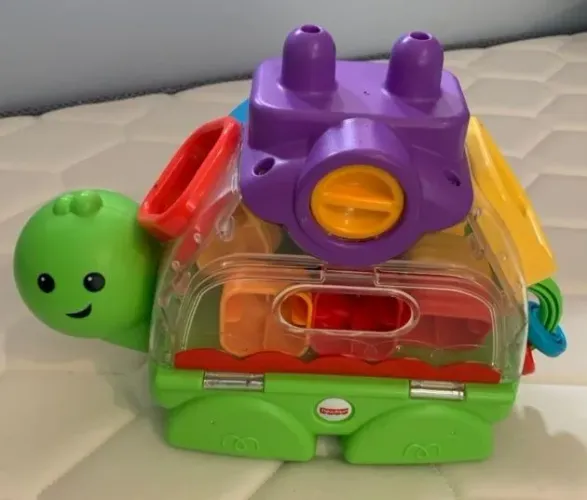 Tartaruga de atividades com blocos Fisher Price