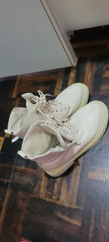 Bota feminina bege 34
