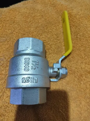 REGISTRO DE ESFERA METAL 11/2 DN40 PN25