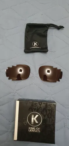 Oakley lentes reposição Racing jacket. Marca king of lenses. Novo sem uso 
