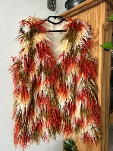 Exuberante colete multicolorido!!!