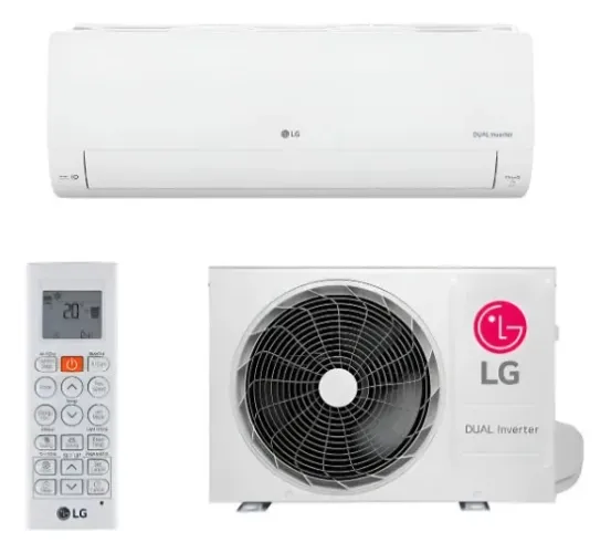 Ar Condicionado Split Smart Inverter Hi Wall LG + IA 9000 BTUs Frio S3NQ09JA31E.EB2GAM1-22