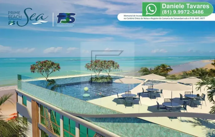 Imóvel para venda com 23 metros quadrados com 1 quarto em Praia dos Carneiros - Tamandaré 