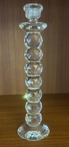 Castiçal de Cristal 28 cm