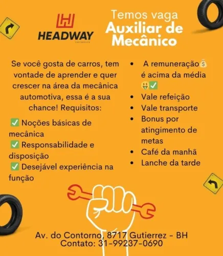 AJUDANTE DE MECÂNICO