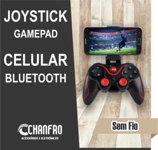 Controle Gamepad Bluetooth Celular Kapbom 
