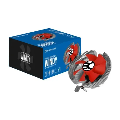 Cooler Universal Bluecase Windy Para Intel E Amd Bc-01ua V2