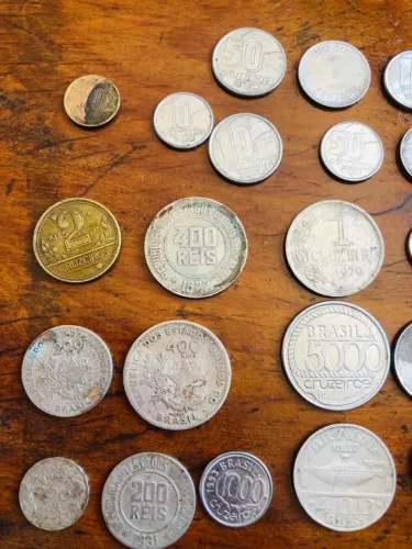 conjunto de moedas de 1901 a 1993