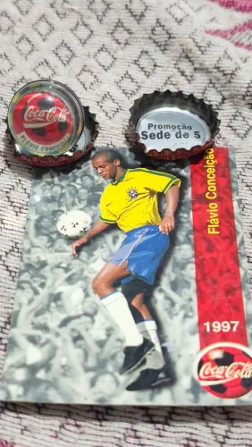 COLEÇÃO FUTEBOL COCA COLA, CRAQUES DA SELEÇÃO BRASILEIRA, NOSTALGIA.