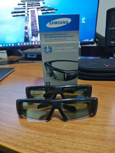 Par de Óculos 3D ativos Samsung SSG-3100GB
