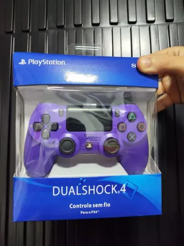 Controle Dualshock 4 Roxo - PS4 Playstation