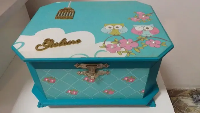 Lindo Porta Jóias personalizado