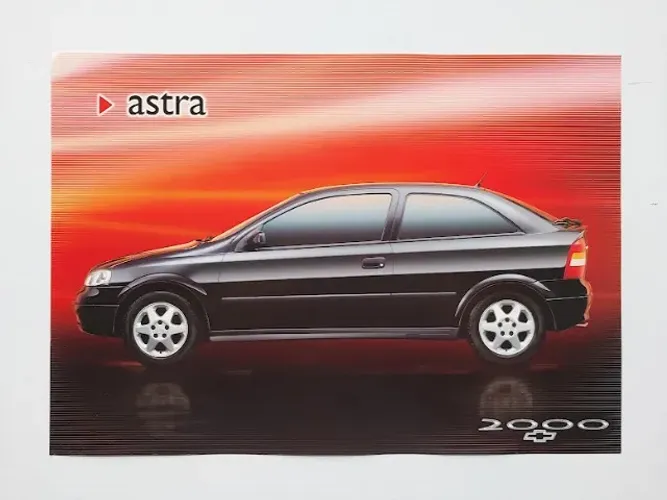 Catálogo, folder Astra GL, GLS, GLS 16V 2000