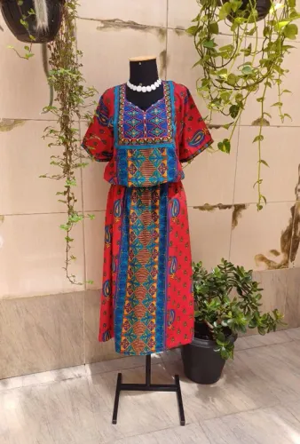 Vestido Longo Estampado tam gg