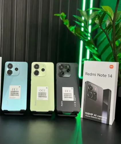 Queima de Estoque Note 14 - Verde - Azul - Preto  256Gb/8Ram