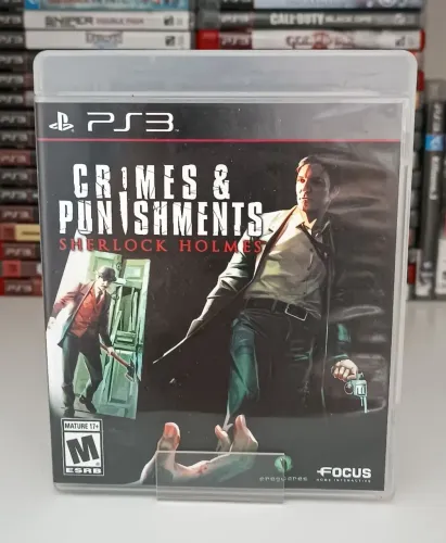 CRIMES E PUNISHMENTS SHERLOCK HOLMES PS3