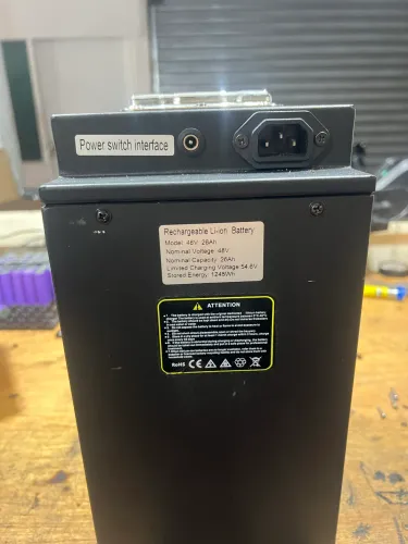 Bateria 48v 26ah para scooter elétrica 