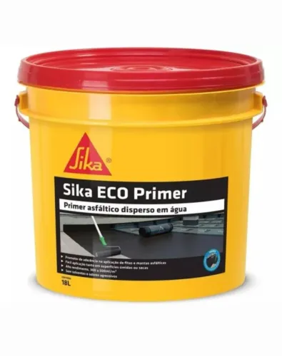 Primer Asfáltico Sika ECO 18L - Impermeabilização