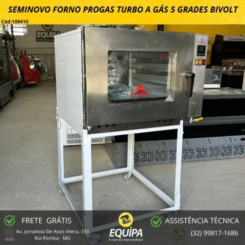 Forno Progas Turbo A Gás 5 Grades Bivolt Seminovo