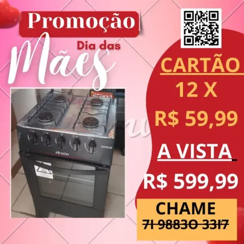 Fogão/ Entrego Hoje/ Modernize seu Lar / Pague ao motorista na entrega