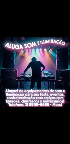 Aluga Som e Iluminação