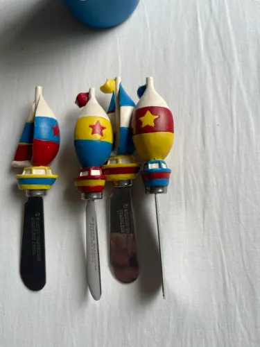 Conjunto de Espátulas Decorativas Náuticas