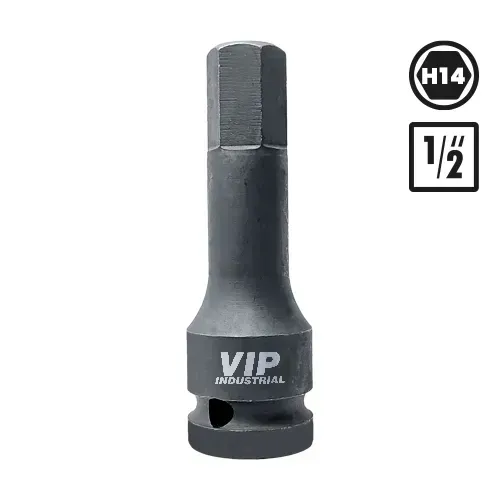 SOQUETE ALLEN LONGO 1/2POL 14MM VIP INDUSTRIAL