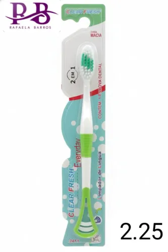 Escova de dente clear fresch c/12