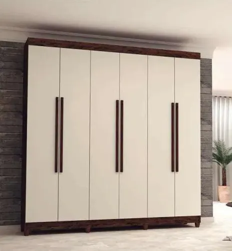 Guarda-Roupa Moderno 6 Portas elegance