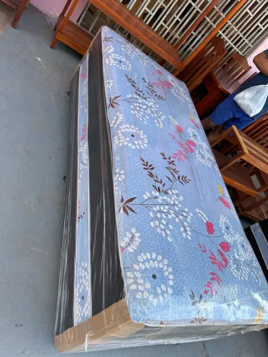 Cama solteiro mola edredom
