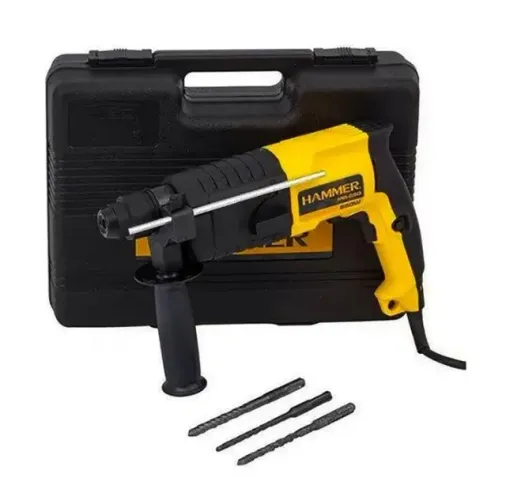 Martelete Perfurador Rotativo Maleta Sds Plus 650w 850 rpm Hammer - Fazemos Entregas