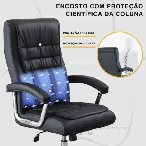 Cadeira Presidente Luxo Acolic ENTREGAMOS DF E ENTORNO