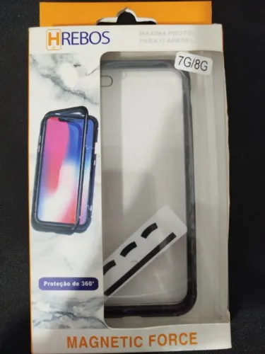 IPHONE 7/8 VIDRO ATRAS CAPA MAGNETICA