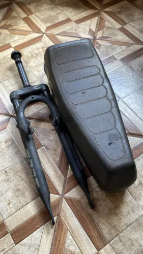 Amortecedor + Banco mobilete 