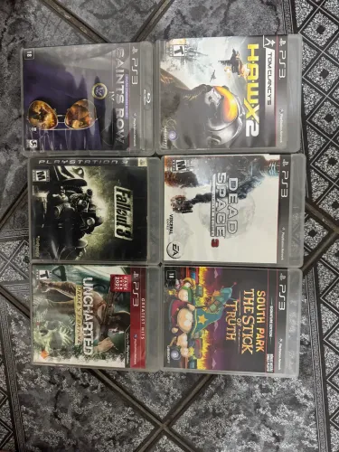 6 jogos ps3