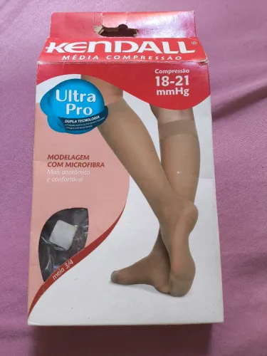 Meia de compressão Kendall sem ponteira Tam P