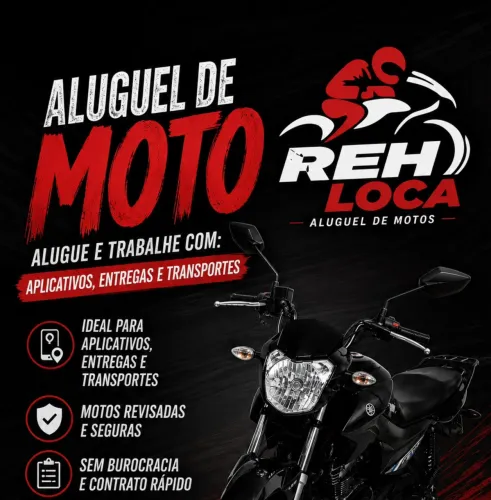 ? ALUGUEL DE MOTO PARA APP E DELIVERY ?