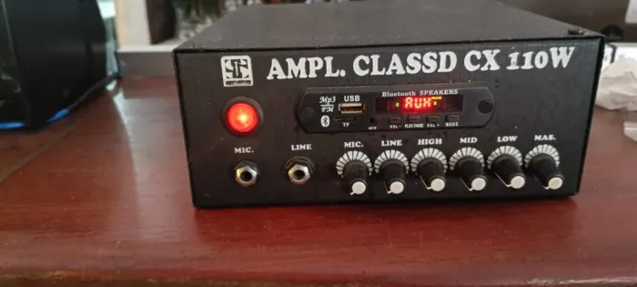 amplificador pequeno comercial