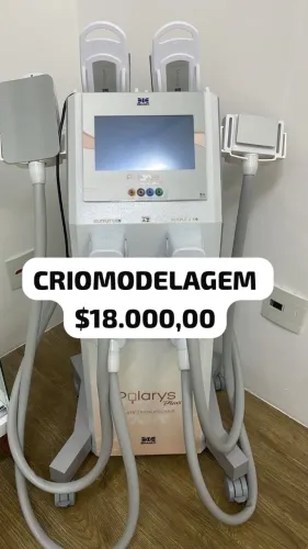 Equipamento de Criomodelagem - R$ 18.000