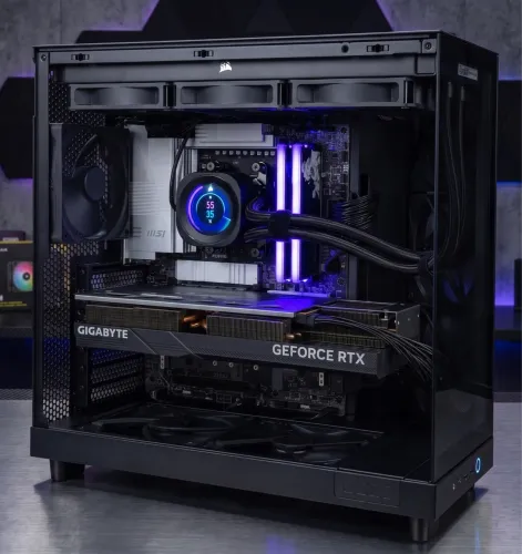 Computador PC Gamer High-End Ryzen 7 9800x3d + 64GB RAM + RTX 4090