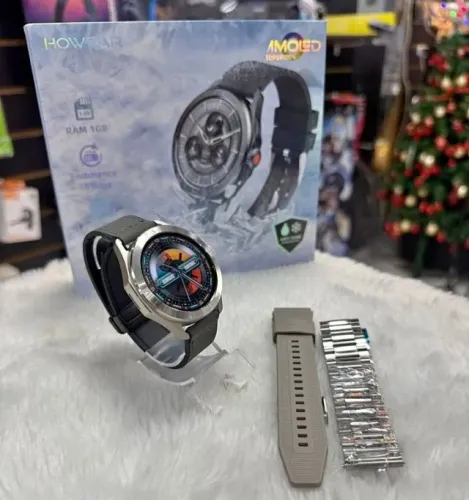 Smartwatch HW5 PRO+ Tela AMOLED Memória Interna 1GB Série Premium