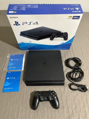 PS4 Slim 500gb impecável