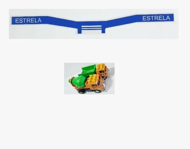 Adesivo Botões Eletrônicos Estrela - Basculante e Betoneira