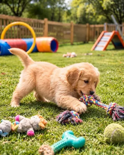 Golden Retriever 16x no cartão