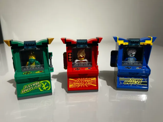 Lego Ninjago Fliperamas (leia o anúncio)