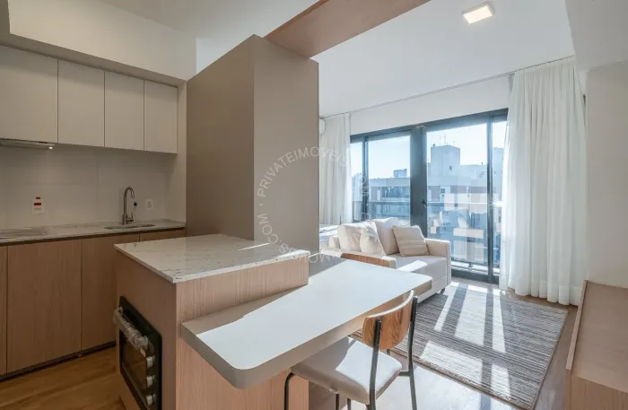 Apartamento Studio mobiliado para alugar no Boa Vista com 1 quarto (1 suíte)