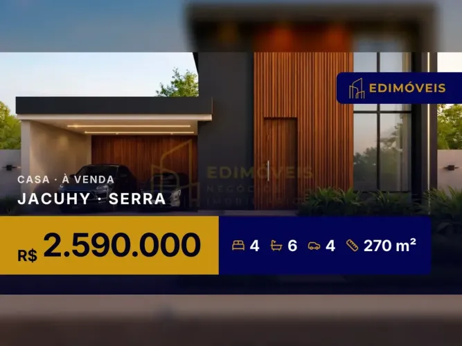 Exclusiva Residência no Jacuhy: Design Contemporâneo e Ampla Área Social