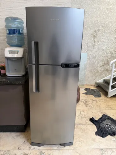 Geladeira Brastemp Duplex Frost Free Inox 