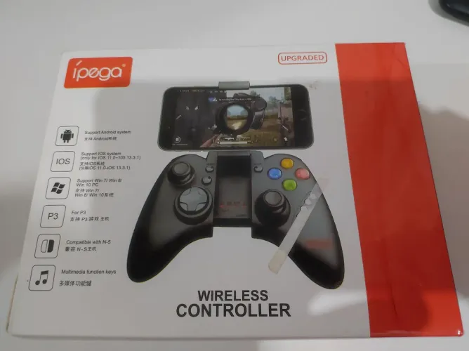 Controle gamer novo